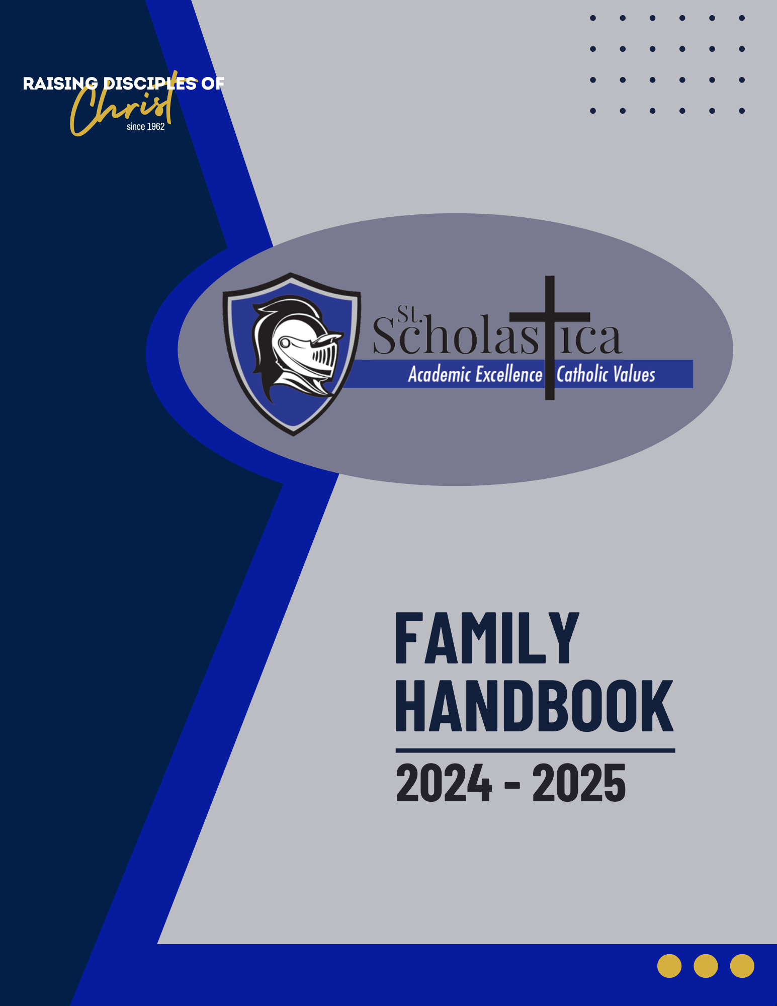 Student Handbook St. Scholastica School